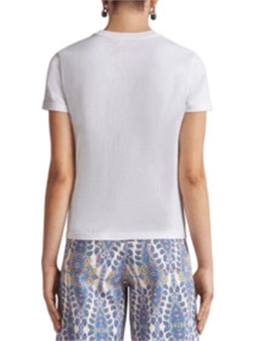 t-shirt donna bianco cotone ETRO | WRMA0006AK788W0111